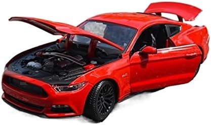 Ölçekli Araba Modeli Ford Mustang 2015 için GT 5.0 Alaşım pres döküm model araç Alaşım Metal Araba Modeli Hediyeler