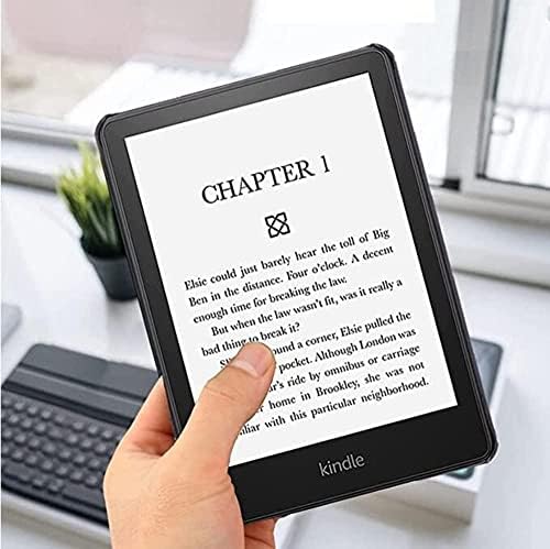 Kindle, Kindle Dokunmatik 2014 (Kindle 7 7th Nesil) Ereader İnce Koruyucu Kapak Akıllı Kılıf-Yağlıboya Bulutlar