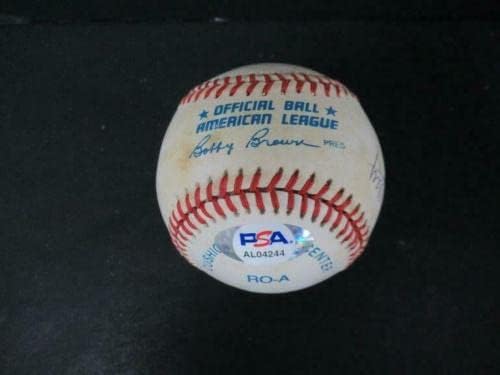 (8) Negro League Yıldızları Çok İmzalı Beyzbol İmzası Otomatik PSA / DNA AL04244-İmzalı Beyzbol Topları