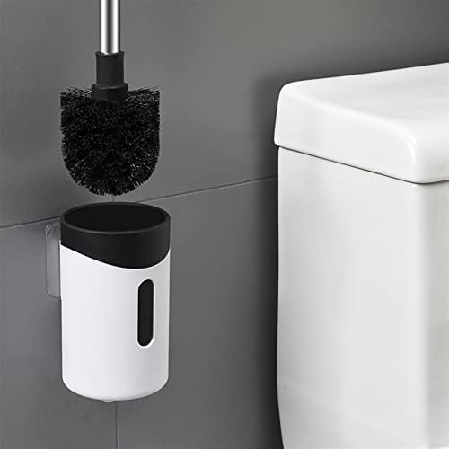 IEASEmts Tuvalet Fırçası Banyo Malzemeleri Temizleme Fırçası Duvara Monte Tuvalet Fırçası Hiçbir Ölü Köşe Temizleme