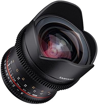 Samyang Lens Video VDSLR 16 mm T2.6 Ed olarak UMC Manuel Odaklama II (, UMC yansıma önleyici) siyah-Çıkarılabilir