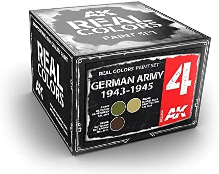 AK Gerçek Renkler Set RCS004 Alman Ordusu 1943-1945 (3x10 ml)