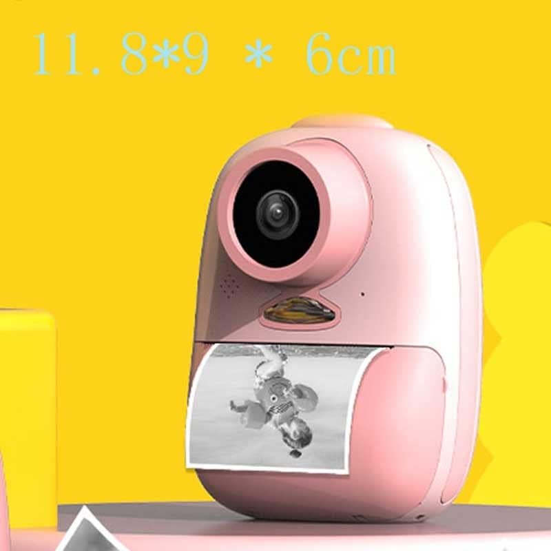 CXDTBH Kamera Yazıcı Termal Yazıcı Kamera Çocuk Oyuncakları Mini Çocuk Kamera 2 İnç LCD Ekran Dijital Çocuk Kamera