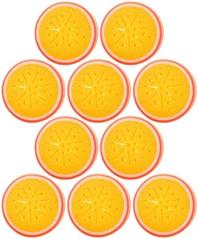 10 ADET Mutfak Malzemeleri Meyve Kalınlaşmış Sünger Silin Birçok Fonksiyon Dekontaminasyon Temizleme Bulaşık Süngeri