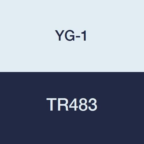 YG-1 TR483 Süper HSS Düz Flüt Musluk Olmadan Soğutucu Delik Dökme Demir, Modifiye Dip Tarzı, Talin Kaplama, 3/8 Boyut,