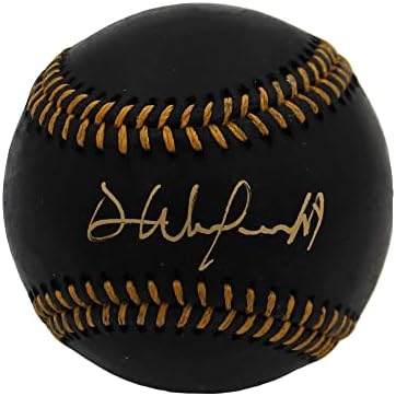 Dave Winfield İmzalı / İmzalı New York Rawlings Resmi Major League Black Beyzbol
