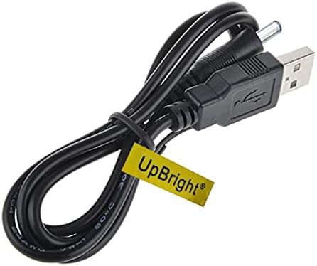 UpBright Yeni USB şarj kablosu PC Şarj Güç Kablosu Kurşun ile Uyumlu AMZNEVO Şarj Edilebilir 8 ışıklı makyaj aynası
