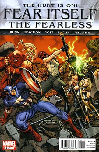Korkunun Kendisi: Korkusuz 1 FN; Marvel çizgi romanı / Arthur Adams