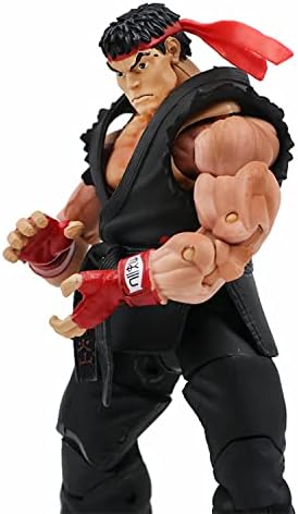 Figuarts Siyah Giysiler için Ryu Ustaları Street Fighter 7 / 18 cm Action Figure Koleksiyon Oyun Modeli Süsler Oyuncak