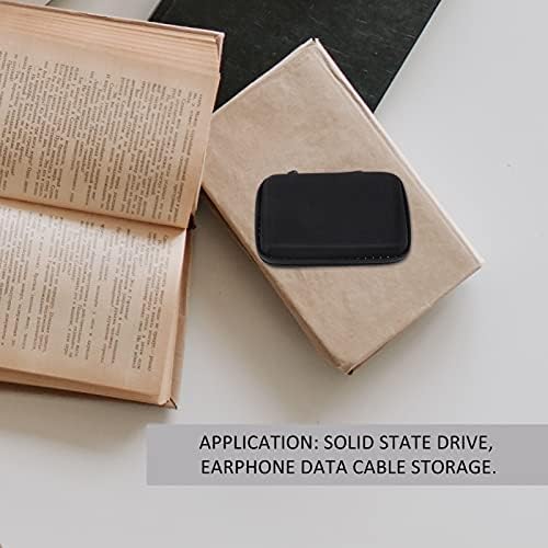 SOLUSTRE Harici Sabit Disk Harici Sabit Disk Taşınabilir Sabit Disk Kutusu Mobil HDD Kılıfı Sürücü Disk Taşıma Çantası