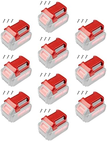 Dewalt 20V pil tutucu için yedek 10 Paket 01(Kırmızı)