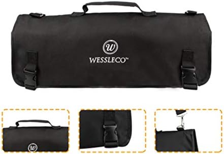 ISMARLAMA Taşınabilir şef bıçağı Rulo Açık Gereçler saklama çantası Piknik tencere çantası Kolay Taşıma Çatal omuzdan
