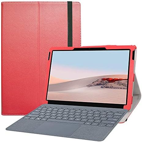 Bige Microsoft Surface Go 3 için Kılıf,PU Deri Folio 2 katlanır stand Kapak Kılıf için 10.5 İnç Yüzey Git 3 2021