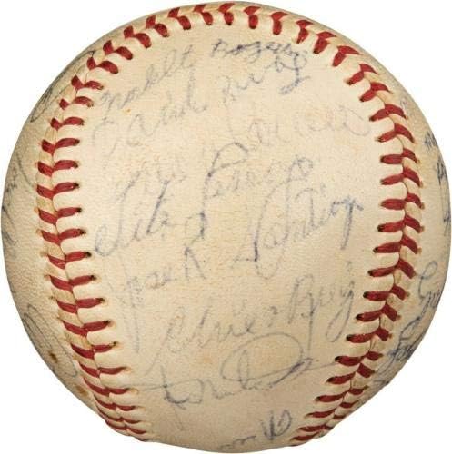 Roberto Clemente 1960'ların San Juan Senadores Takımı Beyzbol PSA DNA ORTAK İmzalı Beyzbol Toplarını İmzaladı