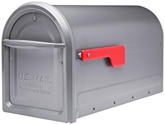 Mimari Posta Kutuları 7900-2GR-R-10 Mapleton Postmount Posta Kutusu, Büyük, Grafit