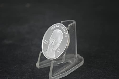 DFFDFF Gidelim Brandon FJB Sikke Joe Biden Sıfır Sent 30mm Gümüş Kaplama Yenilik Kuruş Para Gag Hediye