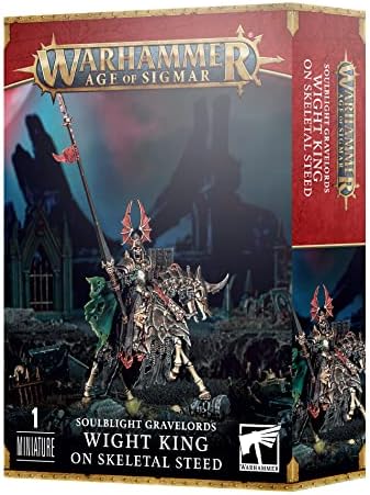 Warhammer Sigmar Çağı-Soulblight Gravelords: İskelet Atlı Wight King