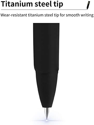 YİVONKA Tükenmez Kalemler Jel mürekkep Kalemler ofis kalemler öğrenme kalemler, 0.5 mm, Siyah,12 Paket(Black-0.5