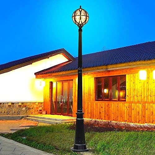 GUOCC yaratıcı Avrupa su geçirmez çim ışık avlu fener Villa peyzaj aydınlatma armatürü geleneksel Akdeniz alüminyum