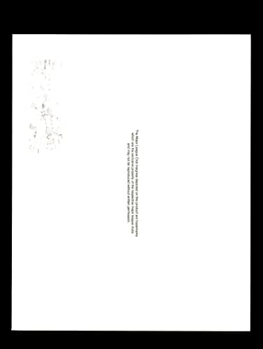 Yogi Berra PSA DNA İmzalı 8x10 HOF İndüksiyon Fotoğraf İmzası Yankees