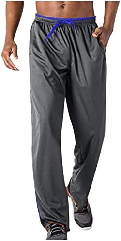 Erkek Nefes Fermuar Cepler Jogger Sweatpants Pantolon Koşu Örgü erkek Pantolon Moda Kot Erkekler