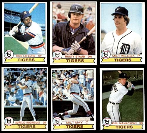 1979 Topps Detroit Tigers Takım Setine Yakın Detroit Tigers (Set) ESKİ / MT Tigers
