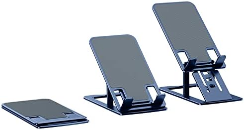 TFGYHG Taşınabilir Katlanır Cep telefon braketi Taşınabilir Tembel Katlanır Masaüstü Cep telefon standı Tablet