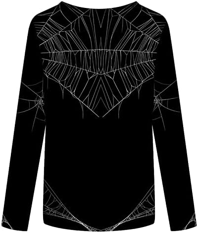 Siyah Ekip Boyun Bluzlar Genç Kız Sonbahar Yaz Uzun Kollu Grafik Mutlu Tatil Üst Bayan 2023 TM XL