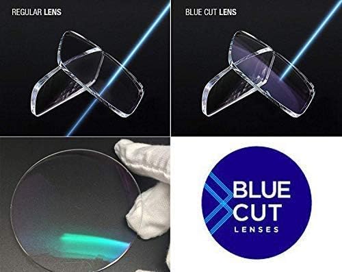 Opticalskart Bluecut Gözlükler (Güçlü Gözlükler) Bilgisayardan Göz Koruması için Dizüstü Bilgisayar Mobil Gözlükler