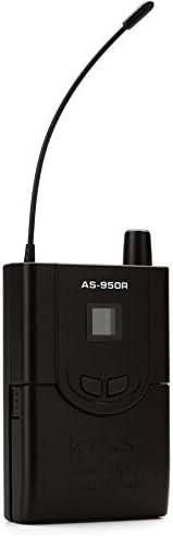 Galaxy Audio AS - 950R Kablosuz Kulak İçi Monitör Alıcısı (470-494 MHz),Siyah