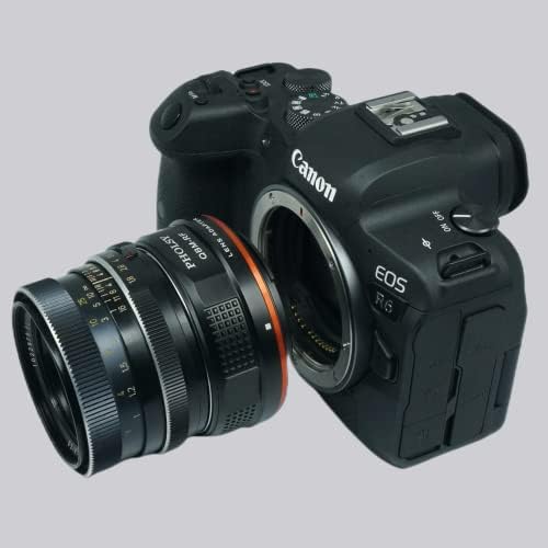 PHOLSY Lens Montaj Adaptörü ile Uyumlu Rollei QBM Dağı canon lensi EOS RF Dağı Kamera Gövdesi EOS R8, R50, R6 Mark