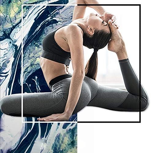 QTT Yoga matı Yoga Matı Çevre Dostu Yoga Matı Yoga Matı Ev ve Spor Salonu için Kaymaz İnce ve Hafif Yoga Matı TTaN