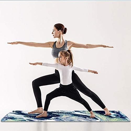 QTT Yoga mat Yoga Mat Pad ile Taşıma Kayışı ve Örgü Çanta için Ev jimnastik salonu Fitness Egzersiz Pilates Kaymaz