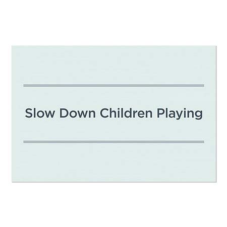 CGSıgnLab / Oynayan Çocukları Yavaşlatın-Temel Deniz Mavisi Pencere Kaplaması / 30x 20