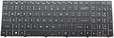 Laptop Klavye için iBuypower Chimera NP8872N NP8872T İngilizce ABD Siyah Arkadan Aydınlatmalı Yeni