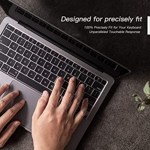Yeni MacBook Air 13.6 inç için Klavye Kapağı w / M2 Çip 2022 Çıkış Modeli A2681, MacBook Air 13.6 M2 Aksesuarları,