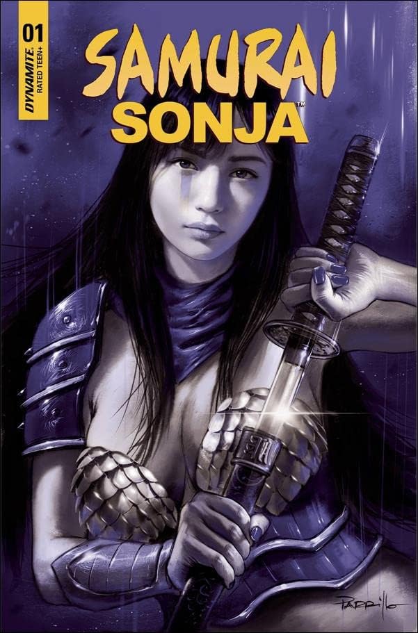 Samuray Sonja 1G VF / NM; Dinamit çizgi roman / 1: 10 varyant Kırmızı Sonja yan ürünü
