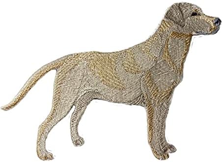 İnanılmaz Özel Köpek Portreleri [Labrador Almak ] Nakış Demir On / Dikmek Yama [4.5 x 4.2] [abd'de yapılan]