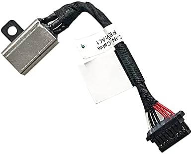 GınTaı DC Güç Jakı şarj portu Kablo Soketi fiş konnektörü DELL INSPİRON 7306 için Yedek P124G 7500 2N1 P97F M4GJ3