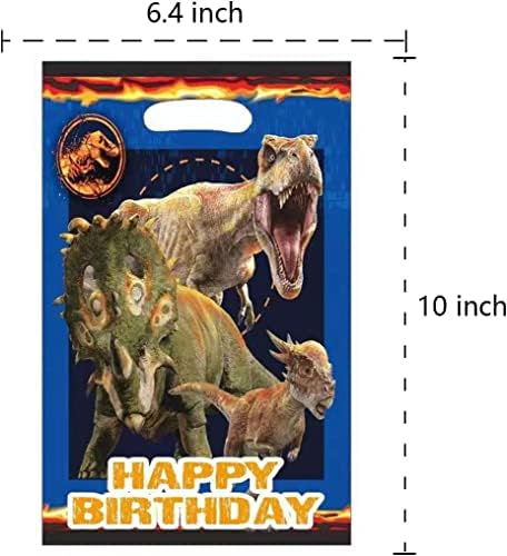 RATHİRA 40 adet Dinozor Dünya Çanta Parti Kaynağı Dinos Dünya Doğum Günü Partisi Tema Parti Çantaları çocuklar için