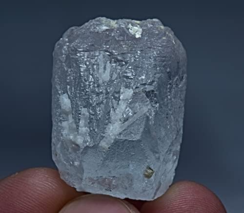 Sıradışı Şeffaf Kazınmış Vorobyevit Beril Rosterit Kristal 133 Ayar