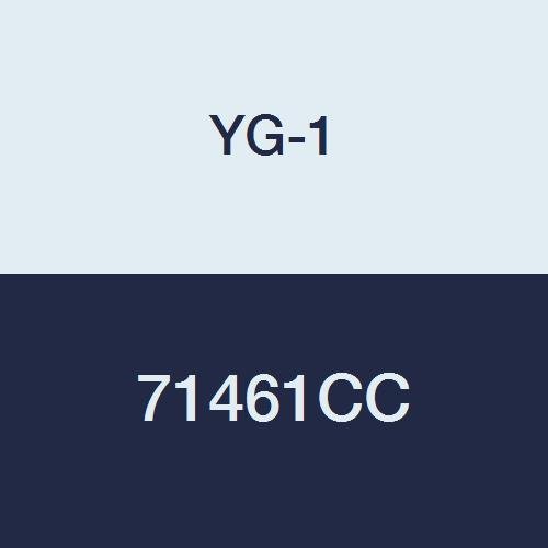 YG - 1 71461CC HSSCo8 Kaba Freze, Çok Flüt, Uzun Uzunluk, İnce Adım, TiCN Kaplama, 6-1/2 Uzunluk, 1-1/2