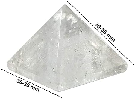 Aadhya Wellness Piramit Doğal Kristal Taş Temizle Kuvars Piramit Doğal şifa Taşı Reiki Şifa Kristal Şifa Temizle