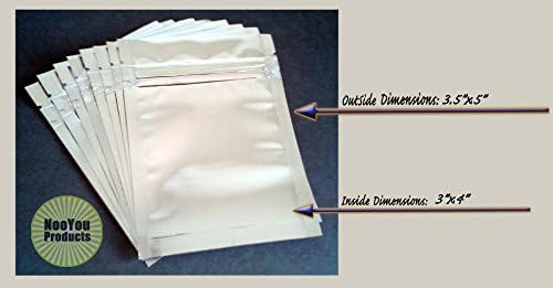 Gümüş 3. 5x5 Mylar Folyo çanta Açık ve kapalı fermuar dürtü ısı-mühür gözyaşı-Tab İle yetenekli UV dayanıklı koku